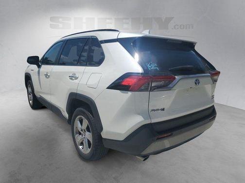 Blizzard Pearl 2020 Toyota RAV4 Hybrid Limited