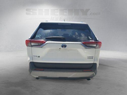 Blizzard Pearl 2020 Toyota RAV4 Hybrid Limited