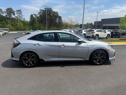Lunar Silver Metallic 2018 Honda Civic Sport
