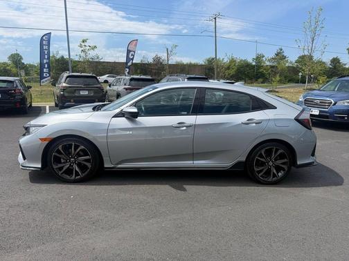 Lunar Silver Metallic 2018 Honda Civic Sport