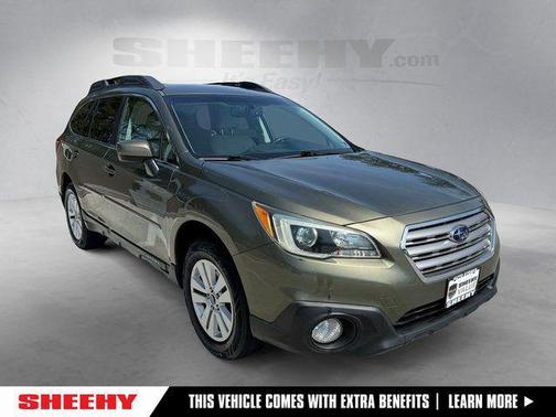 Green Metallic 2015 Subaru Outback 2.5i Premium