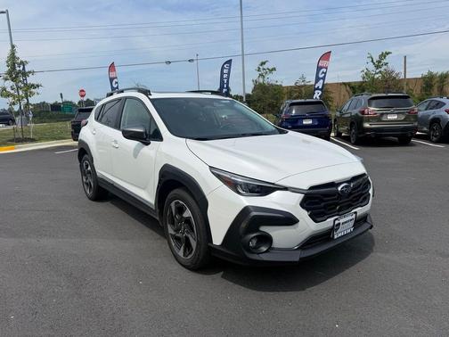 Crystal White Pearl 2024 Subaru Crosstrek Limited