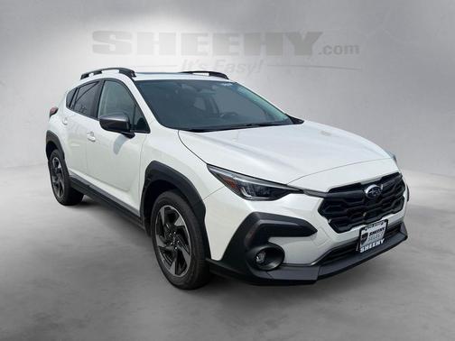 Crystal White Pearl 2024 Subaru Crosstrek Limited