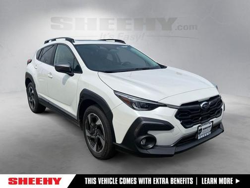 Crystal White Pearl 2024 Subaru Crosstrek Limited