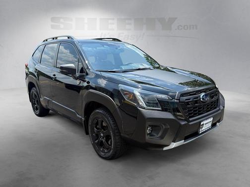 Crystal Black Silica 2023 Subaru Forester Wilderness
