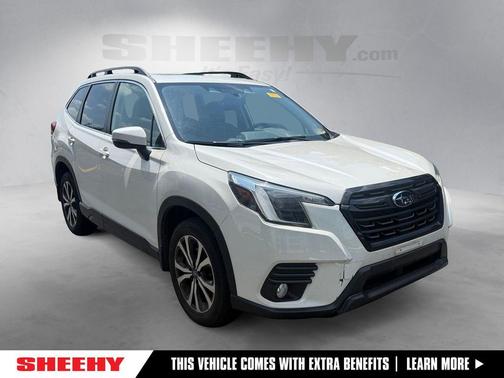 White 2023 Subaru Forester Limited