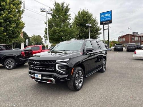Black 2025 Chevrolet Tahoe Z71