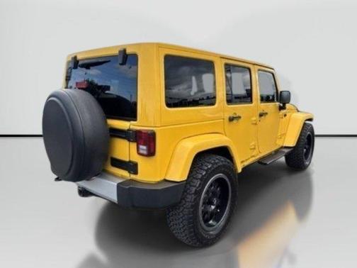 Baja Yellow Clearcoat 2015 Jeep Wrangler Unlimited Sahara