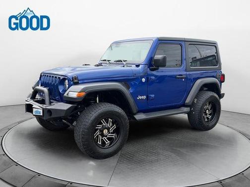 Ocean Blue Metallic 2018 Jeep Wrangler Sport