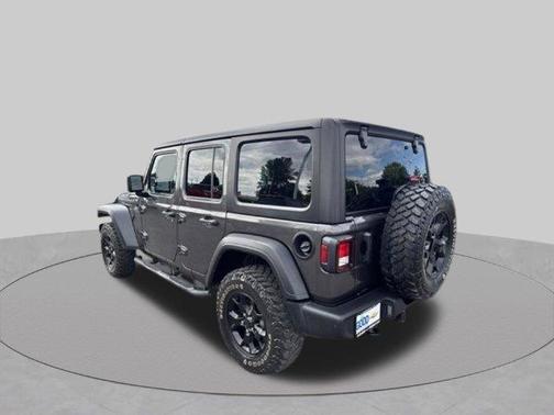 Granite Crystal Clearcoat Metallic 2022 Jeep Wrangler Unlimited Sport