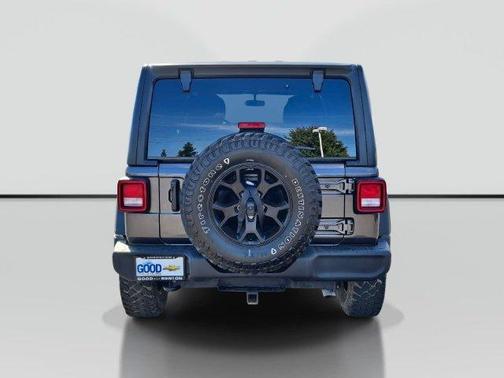 Granite Crystal Clearcoat Metallic 2022 Jeep Wrangler Unlimited Sport