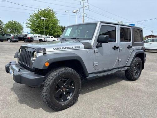 Billet Silver Metallic Clearcoat 2016 Jeep Wrangler Unlimited Sport