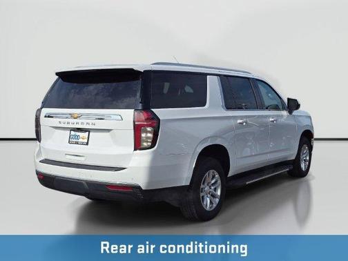 Summit White 2022 Chevrolet Suburban LS