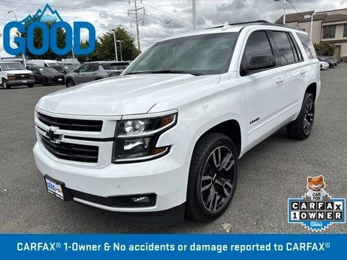 Summit White 2018 Chevrolet Tahoe Premier