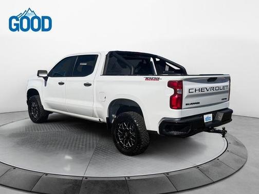 Summit White 2022 Chevrolet Silverado 1500 Limited Custom Trail Boss