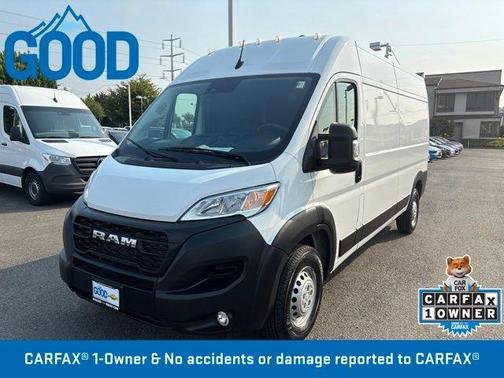 Bright White Clearcoat 2025 RAM ProMaster 2500 High Roof
