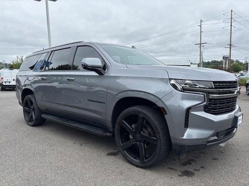 Satin Steel Metallic 2022 Chevrolet Suburban RST