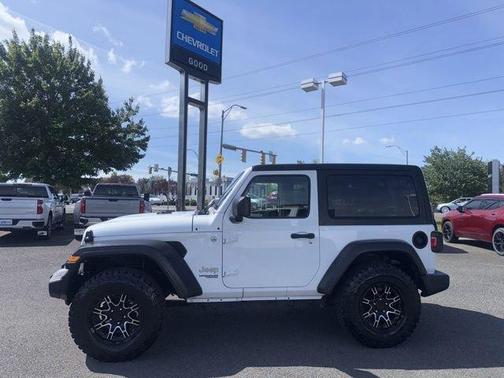 Bright White Clearcoat 2020 Jeep Wrangler Sport