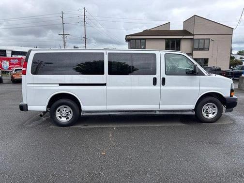 Summit White 2023 Chevrolet Express 3500 LS