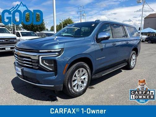 Lakeshore Blue Metallic 2025 Chevrolet Suburban Premier