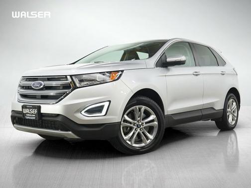 Ingot Silver Metallic 2017 Ford Edge Titanium