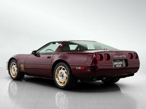 Red 1993 Chevrolet Corvette