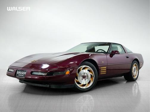 Red 1993 Chevrolet Corvette