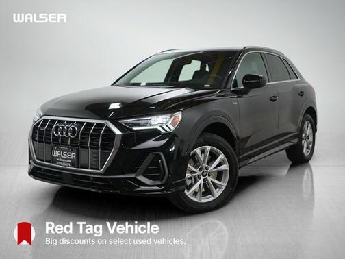 Black Metallic 2025 Audi Q3 S line Premium