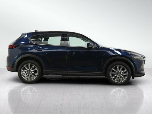 Deep Crystal Blue Mica 2021 Mazda CX-5 Grand Touring