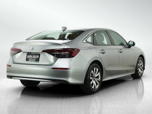 Solar Silver Metallic 2026 Honda Civic LX