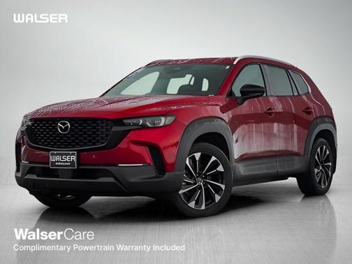 Red 2026 Mazda CX-50 Hybrid Premium Plus