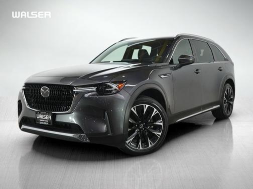 Machine Gray Metallic 2024 Mazda CX-90 PHEV Premium Plus