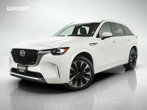 Rhodium White Premium 2024 Mazda CX-90 3.3 Turbo S Premium