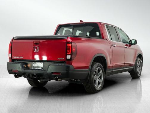 Red 2022 Honda Ridgeline RTL-E