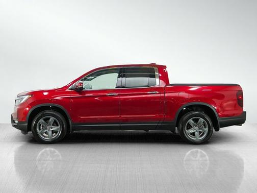 Red 2022 Honda Ridgeline RTL-E