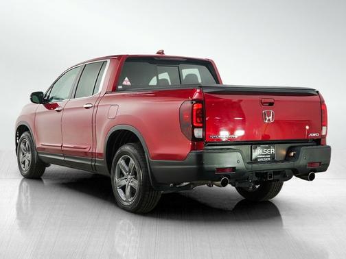 Red 2022 Honda Ridgeline RTL-E
