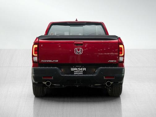 Red 2022 Honda Ridgeline RTL-E