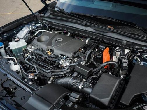 Blue 2026 Mazda CX-50 Hybrid Premium
