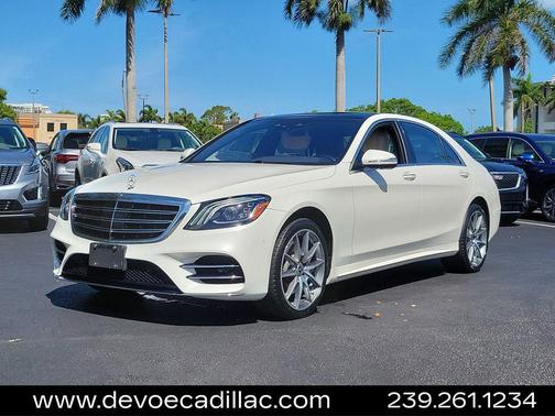 designo Diamond White 2020 Mercedes-Benz S-Class S450