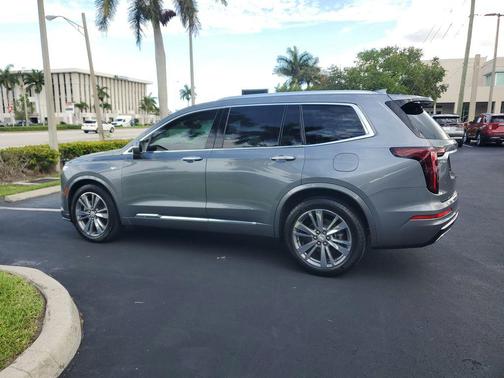 Satin Steel Metallic 2020 Cadillac XT6 Premium Luxury FWD