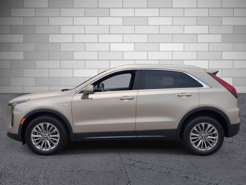 Latte Metallic 2025 Cadillac XT4 Premium Luxury
