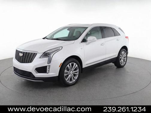 Crystal White Tricoat 2023 Cadillac XT5 Premium Luxury