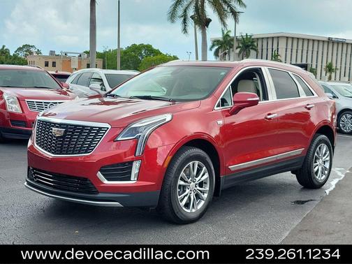 Infrared Tintcoat 2022 Cadillac XT5 Premium Luxury