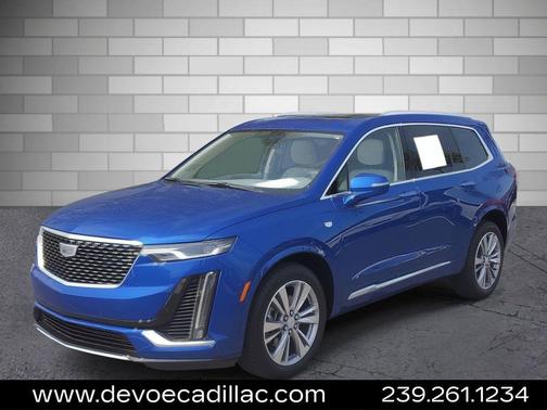 Opulent Blue Metallic 2024 Cadillac XT6 Premium Luxury AWD