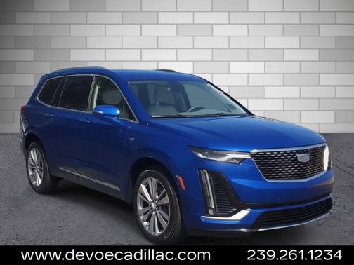 Opulent Blue Metallic 2024 Cadillac XT6 Premium Luxury AWD