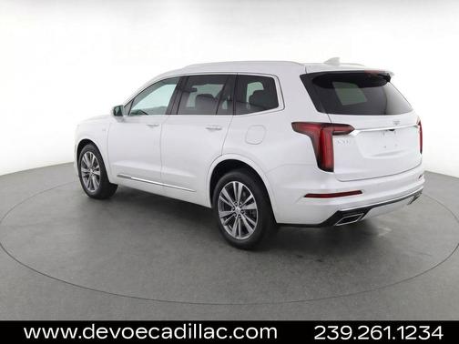 Crystal White Tricoat 2024 Cadillac XT6 Premium Luxury FWD