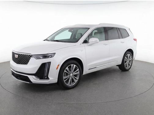 Crystal White Tricoat 2024 Cadillac XT6 Premium Luxury FWD