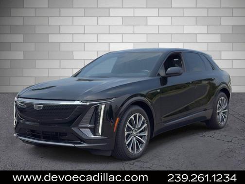 Stellar Black Metallic 2024 Cadillac LYRIQ Sport