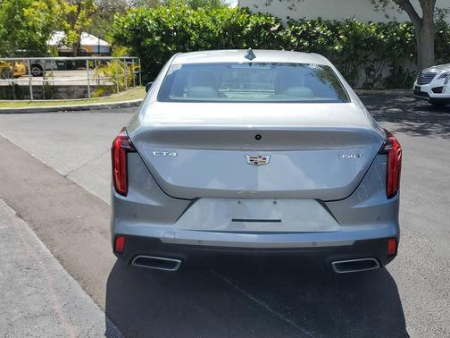 Argent Silver Metallic 2023 Cadillac CT4 Premium Luxury