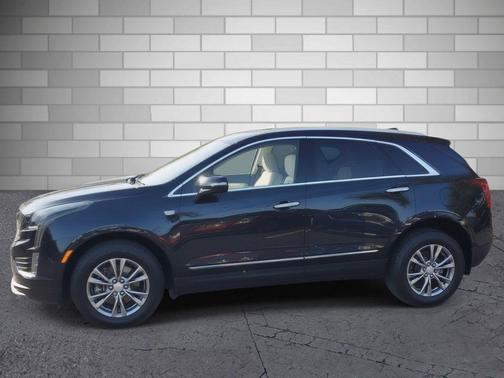 Dark Moon Blue Metallic 2021 Cadillac XT5 Premium Luxury